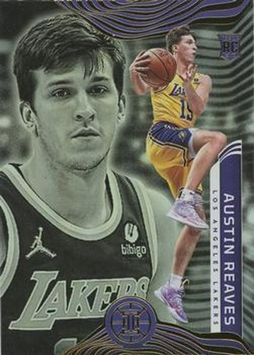 #181 Austin Reaves - Los Angeles Lakers - 2021-22 Panini Illusions Basketball