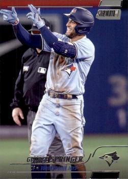 #181 George Springer - Toronto Blue Jays - 2022 Stadium Club Baseball