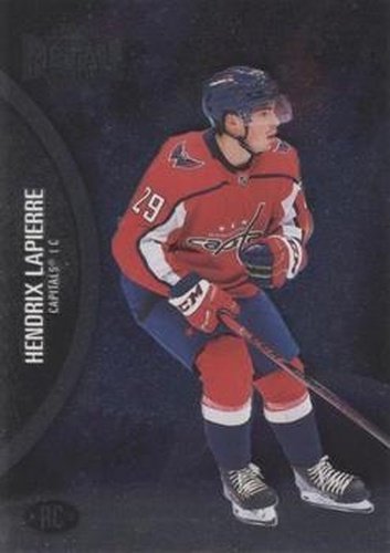 #181 Hendrix Lapierre - Washington Capitals - 2021-22 Skybox Metal Universe Hockey
