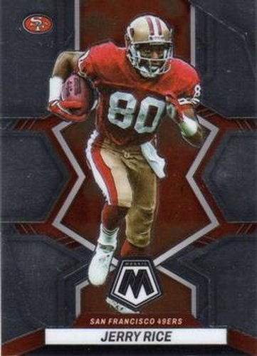 #181 Jerry Rice - San Francisco 49ers - 2022 Panini Mosaic Football
