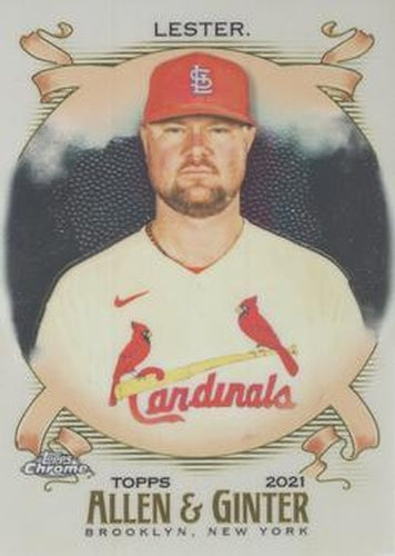 #181 Jon Lester - St. Louis Cardinals - 2021 Topps Allen & Ginter Chrome Baseball