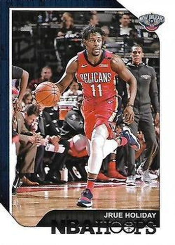 #181 Jrue Holiday - New Orleans Pelicans - 2018-19 Hoops Basketball