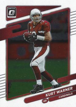 #181 Kurt Warner - Arizona Cardinals - 2021 Donruss Optic Football