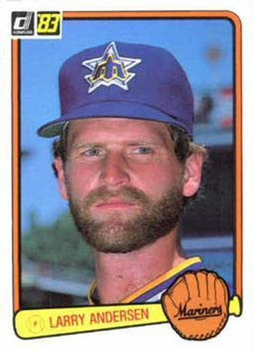 #181 Larry Andersen - Seattle Mariners - 1983 Donruss Baseball