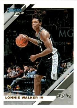 #181 Lonnie Walker IV - San Antonio Spurs - 2019-20 Donruss Basketball