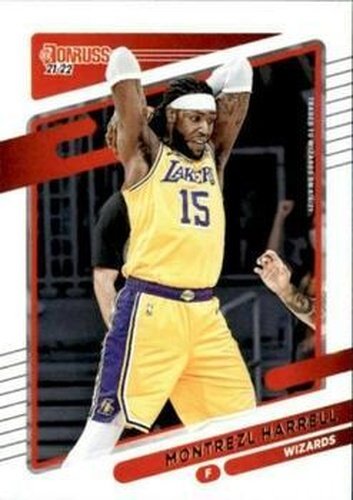 #181 Montrezl Harrell - Washington Wizards - 2021-22 Donruss Basketball