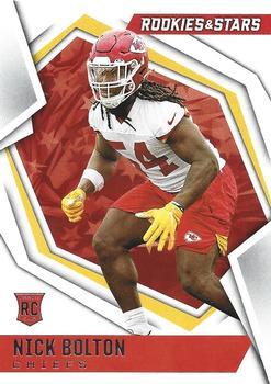 #181 Nick Bolton - Kansas City Chiefs - 2021 Panini Rookies & Stars Football
