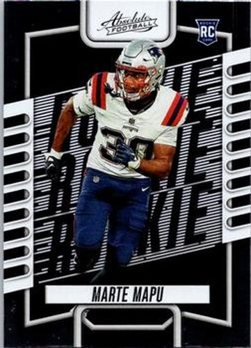 #181 Marte Mapu - New England Patriots - 2023 Panini Absolute Football