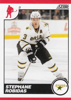 #181 Stephane Robidas - Dallas Stars - 2010-11 Score Hockey