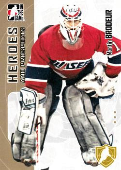 #181 Martin Brodeur - Saint-Hyacinthe Laser - 2005-06 In The Game Heroes and Prospects Hockey