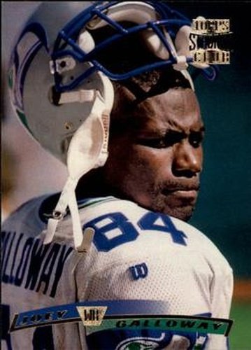 #181 Joey Galloway - Seattle Seahawks - 1996 Stadium Club Football