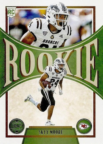 #181 Skyy Moore - Kansas City Chiefs - 2022 Panini Legacy Football