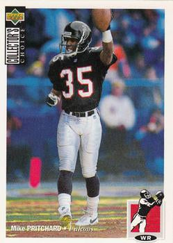 #181 Mike Pritchard - Atlanta Falcons - 1994 Collector's Choice Football