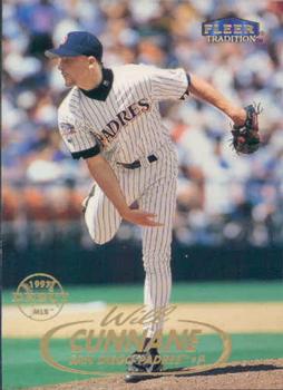 #181 Will Cunnane - San Diego Padres - 1998 Fleer Tradition Baseball