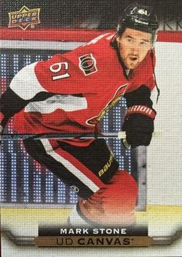 #C181 Mark Stone - Ottawa Senators - 2015-16 Upper Deck - UD Canvas Hockey