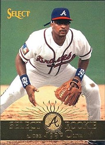 #181 Jose Oliva - Atlanta Braves - 1995 Select Baseball