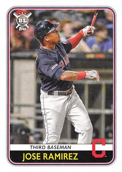 #182 Jose Ramirez - Cleveland Indians - 2020 Topps Big League Baseball