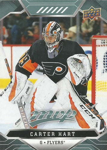 #182 Carter Hart - Philadelphia Flyers - 2019-20 Upper Deck MVP Hockey