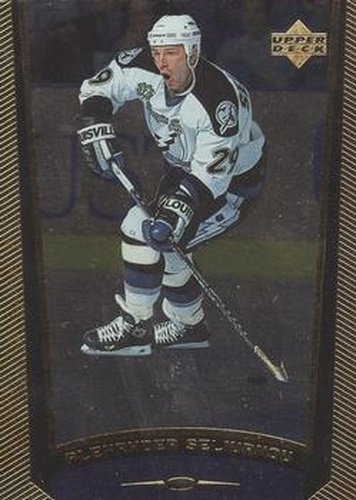#182 Alexander Selivanov - Tampa Bay Lightning - 1998-99 Upper Deck Gold Reserve Hockey
