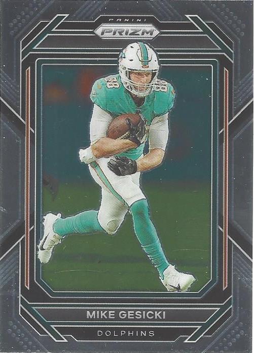 #182 Mike Gesicki - Miami Dolphins - 2022 Panini Prizm Football