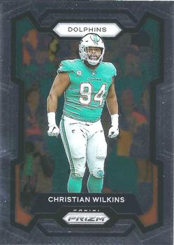 #182 Christian Wilkins - Miami Dolphins - 2023 Panini Prizm Football