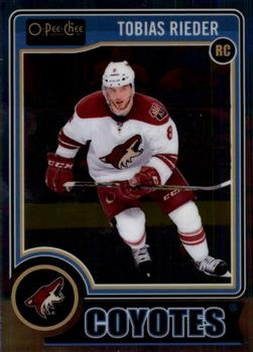 #182 Tobias Rieder - Arizona Coyotes - 2014-15 O-Pee-Chee Platinum Hockey