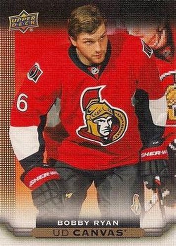 #C182 Bobby Ryan - Ottawa Senators - 2015-16 Upper Deck - UD Canvas Hockey