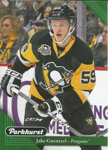 #182 Jake Guentzel - Pittsburgh Penguins - 2017-18 Parkhurst Hockey