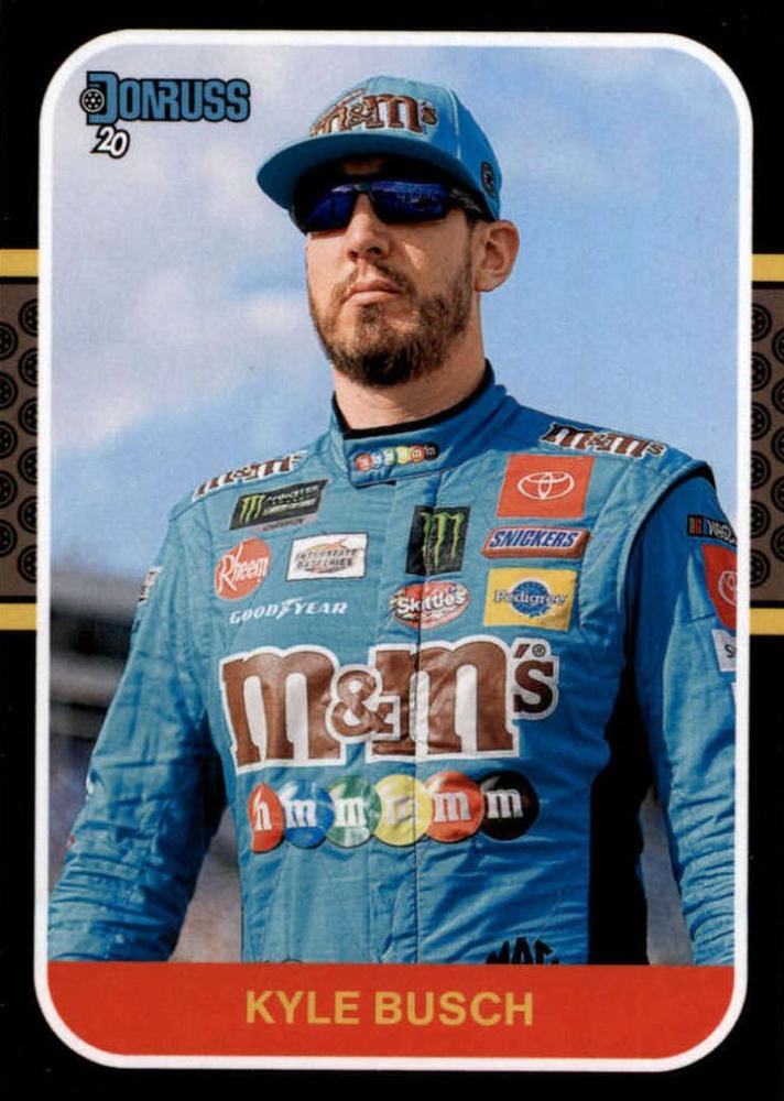 #182 Kyle Busch - Joe Gibbs Racing - 2020 Donruss Racing