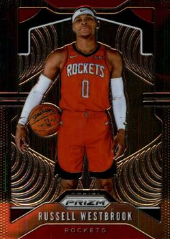 #182 Russell Westbrook - Houston Rockets - 2019-20 Panini Prizm Basketball