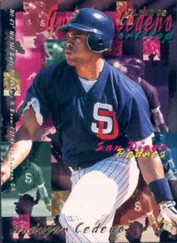 #U-182 Andujar Cedeno - San Diego Padres - 1995 Fleer Update Baseball