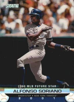 #182 Alfonso Soriano - New York Yankees - 2001 Stadium Club Baseball
