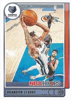 #182 Brandon Clarke - Memphis Grizzlies - 2021-22 Hoops Winter Basketball