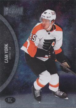 #182 Cam York - Philadelphia Flyers - 2021-22 Skybox Metal Universe Hockey