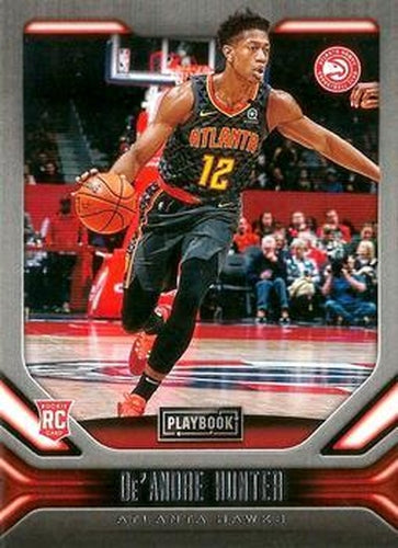 #182 De'Andre Hunter - Atlanta Hawks - 2019-20 Panini Chronicles Basketball