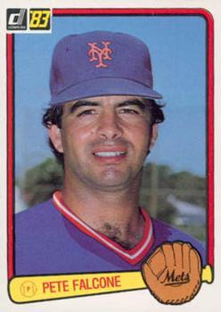 #182 Pete Falcone - New York Mets - 1983 Donruss Baseball