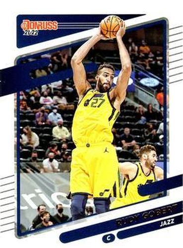 #182 Rudy Gobert - Utah Jazz - 2021-22 Donruss Basketball