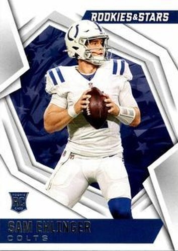 #182 Sam Ehlinger - Indianapolis Colts - 2021 Panini Rookies & Stars Football