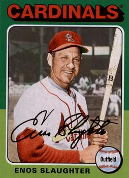 #182 Enos Slaughter - St. Louis Cardinals - 2019 Topps Archives Baseball