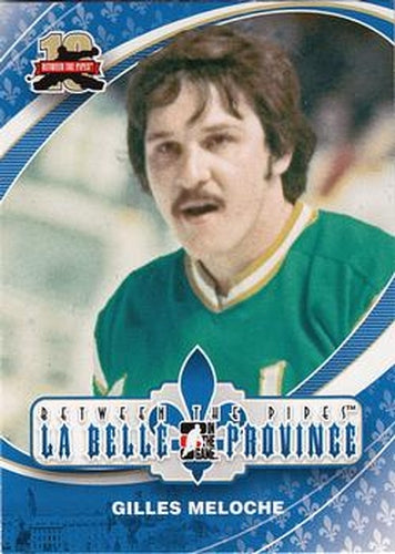 #182 Gilles Meloche - California Golden Seals - 2011-12 In The Game Between The Pipes Hockey