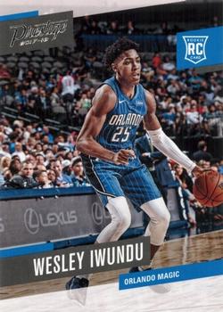 #182 Wesley Iwundu - Orlando Magic - 2017-18 Panini Prestige Basketball
