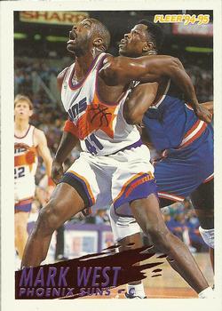 #182 Mark West - Phoenix Suns - 1994-95 Fleer Basketball