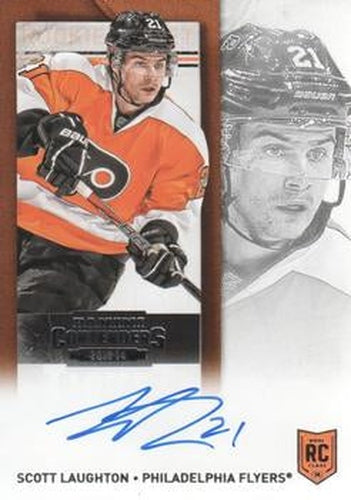 #182 Scott Laughton - Philadelphia Flyers - 2013-14 Panini Contenders Hockey