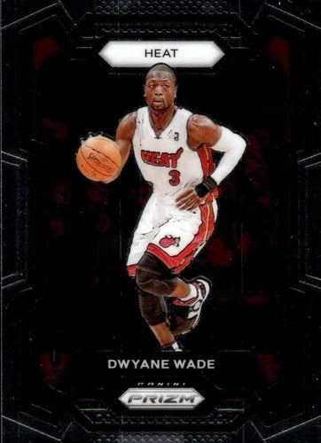 #182 Dwyane Wade - Miami Heat - 2023-24 Panini Prizm Basketball