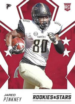 #182 Jared Pinkney - Atlanta Falcons - 2020 Panini Rookies & Stars Football