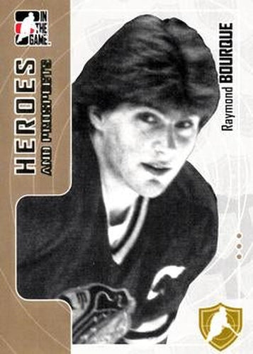 #182 Ray Bourque - Sorel Éperviers - 2005-06 In The Game Heroes and Prospects Hockey