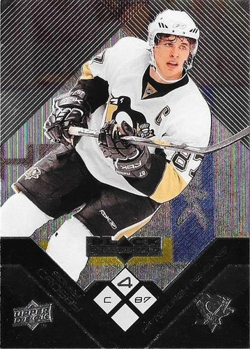 #182 Sidney Crosby - Pittsburgh Penguins - 2008-09 Upper Deck Black Diamond Hockey