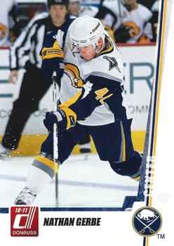 #182 Nathan Gerbe - Buffalo Sabres - 2010-11 Donruss Hockey