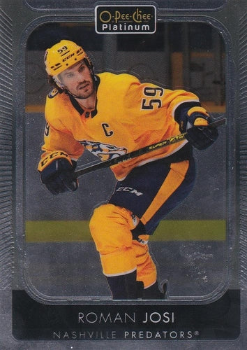 #182 Roman Josi - Nashville Predators - 2021-22 O-Pee-Chee Platinum Hockey