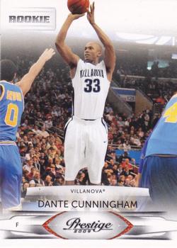 #183 Dante Cunningham - Villanova Wildcats - 2009-10 Panini Prestige Basketball